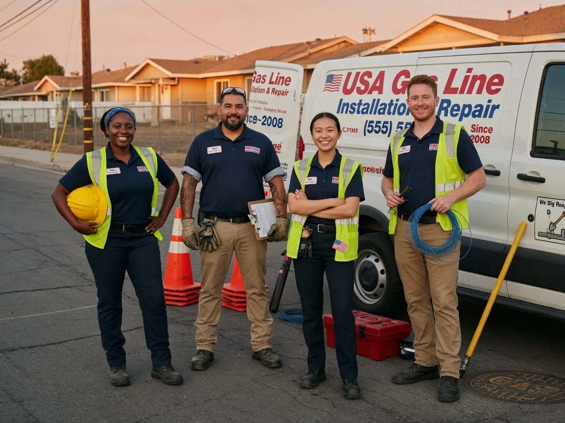 Gas Line Installation company in Catasauqua, PA